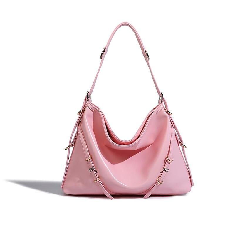 Large soft shoulder bag, view 2 - MRSLM