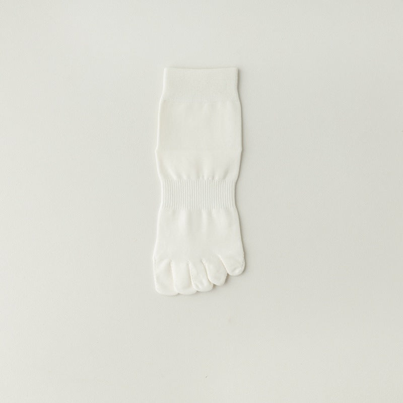 women's cotton toe socks, view 9 - MRSLM