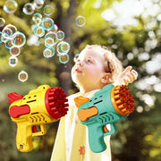 electric bubble machine with LED lights, view 5 - MRSLM
