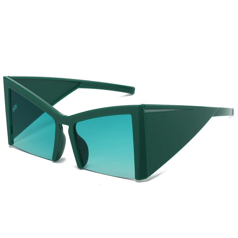 Oversized cat eye sunglasses, view 3 - MRSLM