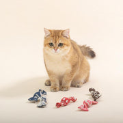 cat chew toy with bell and catnip, view 3 - MRSLM