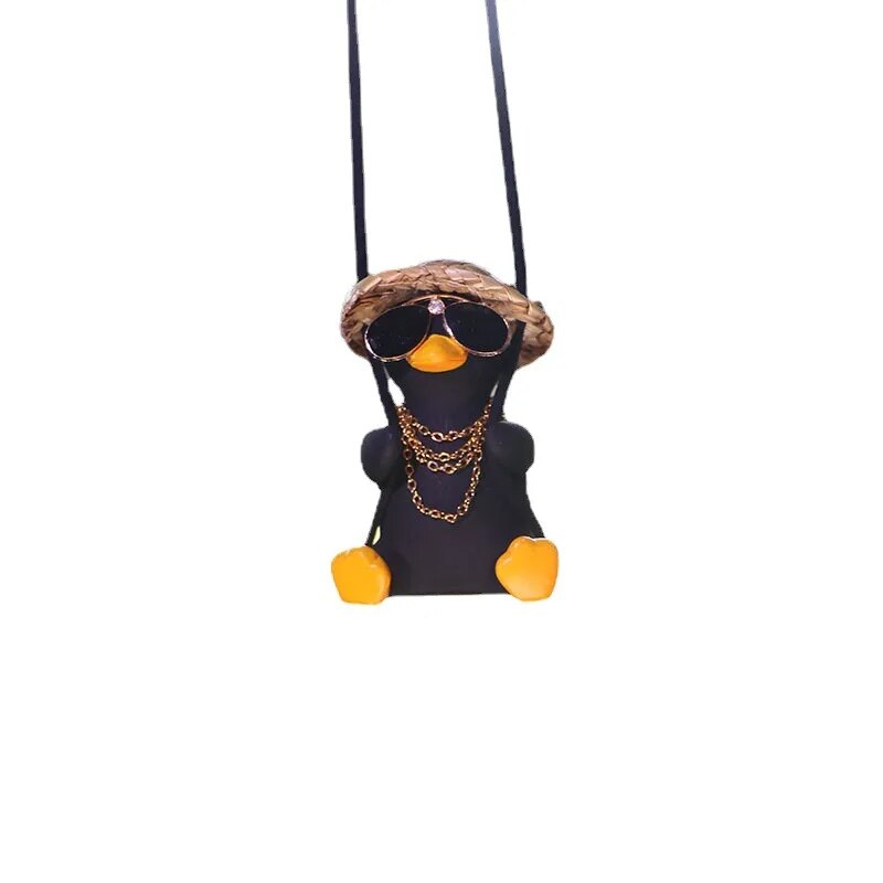 swinging duck car pendant, view 8 - MRSLM