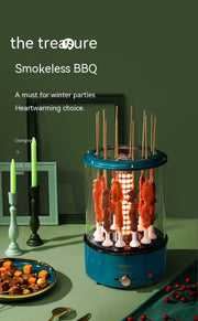 automatic smoke-free skewers machine, view 2 - MRSLM