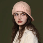 warm knit duckbill cap with visor, view 7 - MRSLM