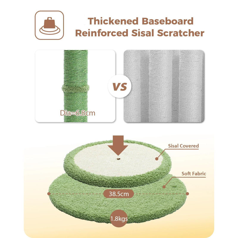 tall cat scratching post, view 7 - MRSLM
