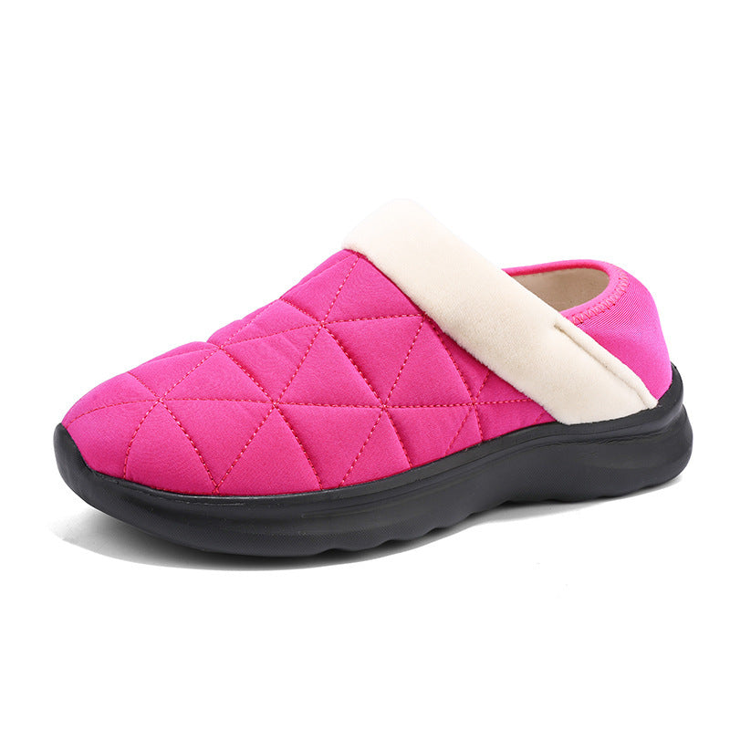 warm cotton slippers with tassel, view 5 - MRSLM