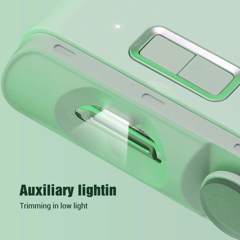 2-in-1 electric nail clipper polisher, view 8 - MRSLM