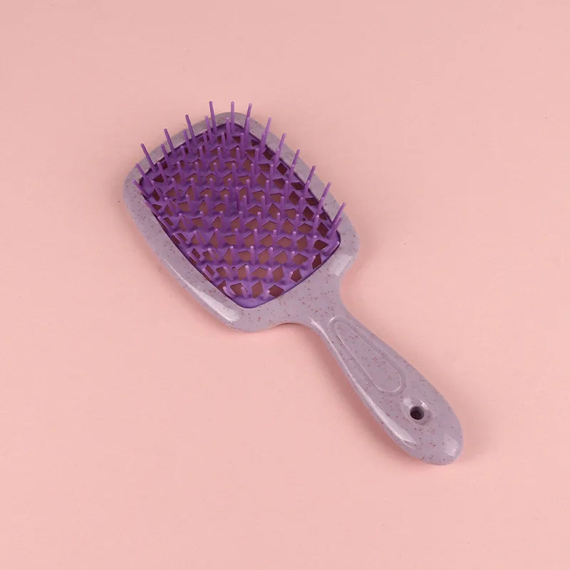 square grid massage comb, view 3 - MRSLM