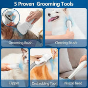 pet grooming vacuum kit, view 7 - MRSLM