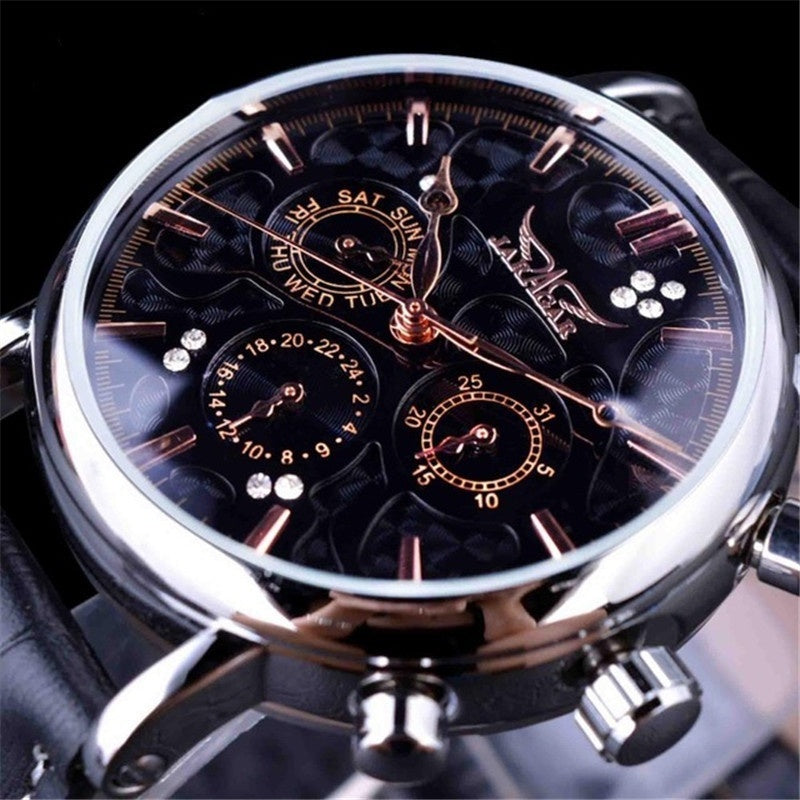 men's automatic mechanical watch, view 4 - MRSLM