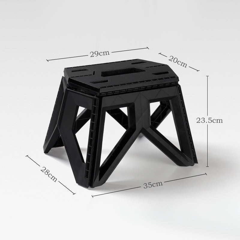 outdoor portable folding stool, view 6 - MRSLM