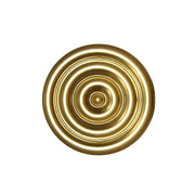 Round gold metal wall hanging, view 6 - MRSLM