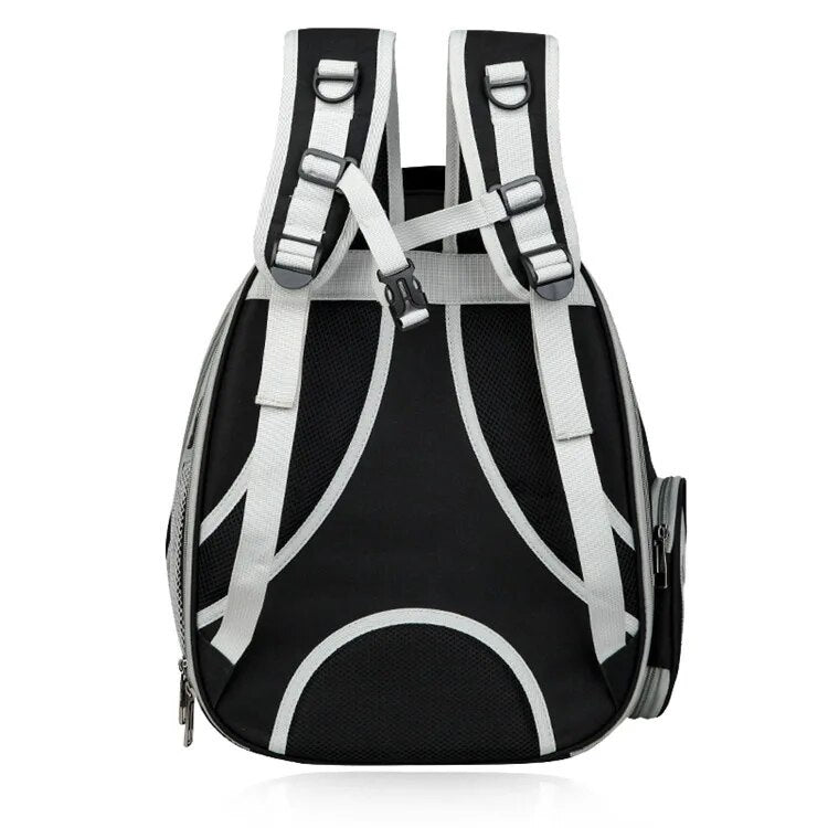 Expandable space capsule pet carrier backpack, view 14 - MRSLM