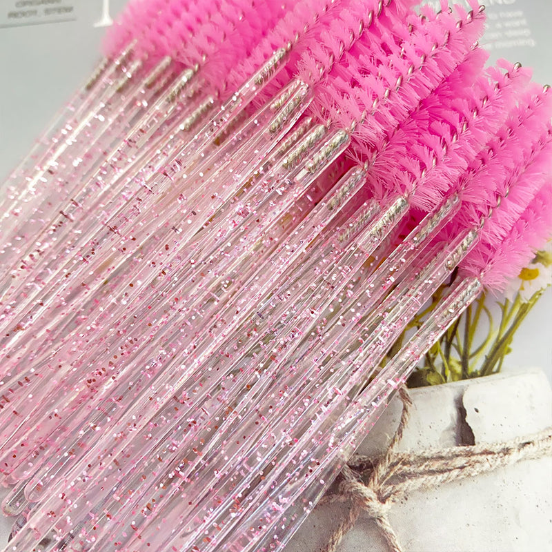 Disposable crystal eyelash brushes, view 4 - MRSLM
