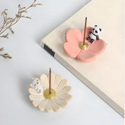 mini resin cherry blossom incense holder, view 7 - MRSLM
