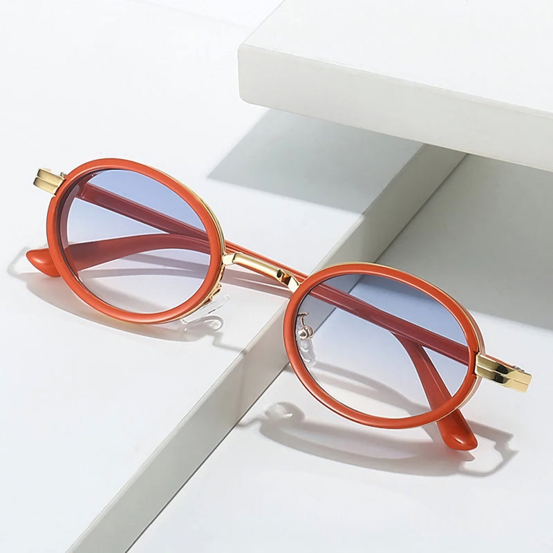 gradient oval sunglasses - MRSLM