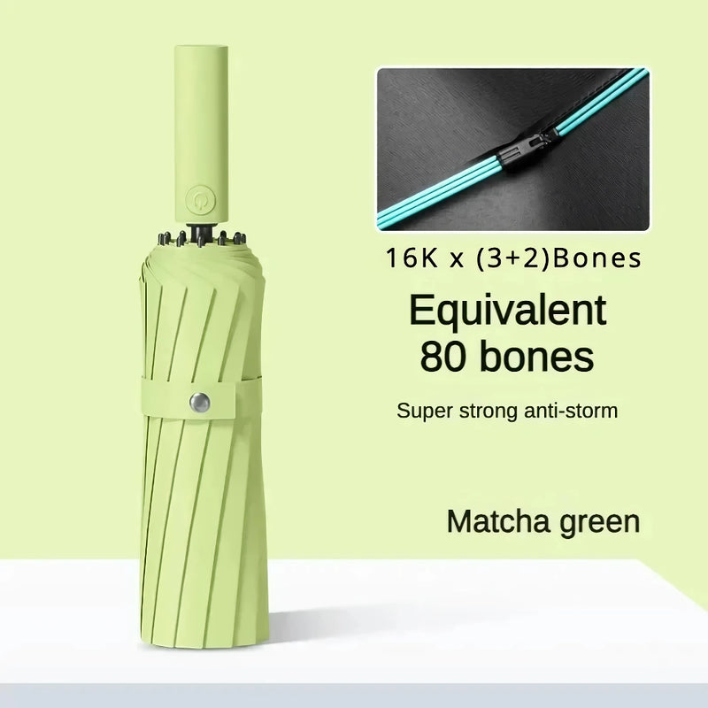 80-bone folding umbrella, view 8 - MRSLM