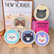 punch needle embroidery kit dog pattern, view 18 - MRSLM