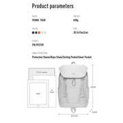 Travel backpack, view 11 - MRSLM