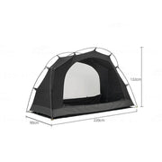 lightweight single-layer camping tent, view 2 - MRSLM