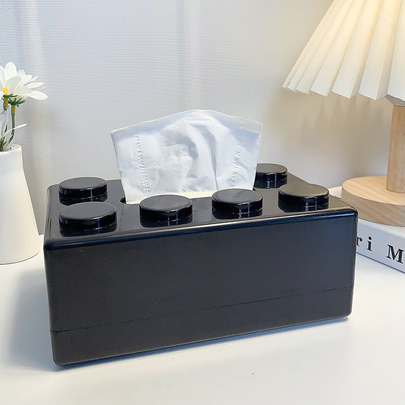 wall-mounted tissue box holder, view 6 - MRSLM