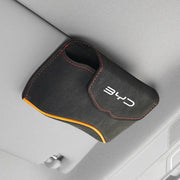 car visor glasses holder, view 2 - MRSLM