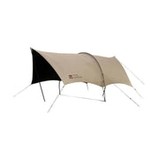 hexagonal camping sun shelter, view 2 - MRSLM