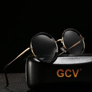 round frame polarized sunglasses, view 7 - MRSLM