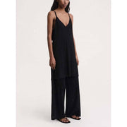 high-waist hollow-out knit trousers, view 6 - MRSLM