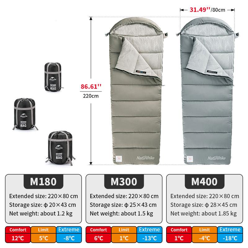 lightweight double camping sleeping bag, view 18 - MRSLM