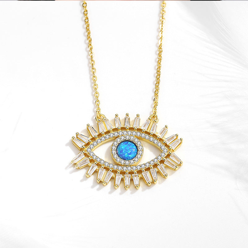 personalized geometric pendant necklace, view 4 - MRSLM