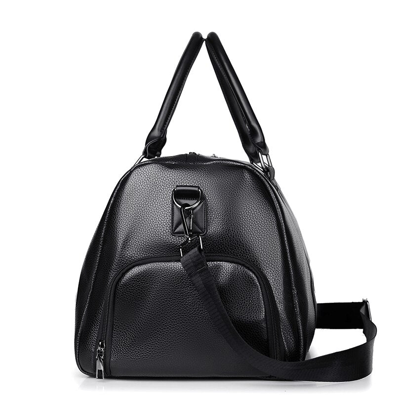 retro adventure travel bag, view 6 - MRSLM