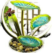 circulating water lotus ornament, view 5 - MRSLM