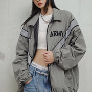 Retro reflective bomber jacket, view 8 - MRSLM