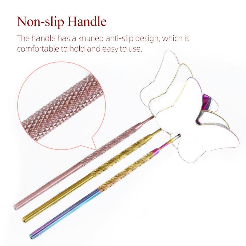 butterfly eyelash inspection mirror, view 7 - MRSLM