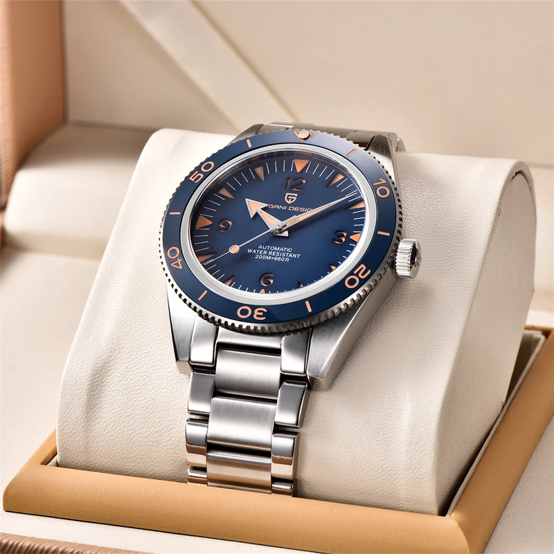 men's automatic mechanical watch, view 4 - MRSLM