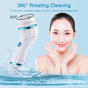 4-in-1 electric face cleanser and roller massager, view 7 - MRSLM