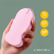 soft exfoliating bath sponge, view 2 - MRSLM
