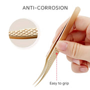 eyelash extension tweezers, view 13 - MRSLM