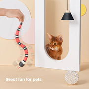 electronic snake cat teaser, view 6 - MRSLM