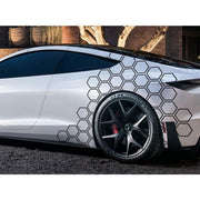 universal honeycomb car vinyl decal set - MRSLM