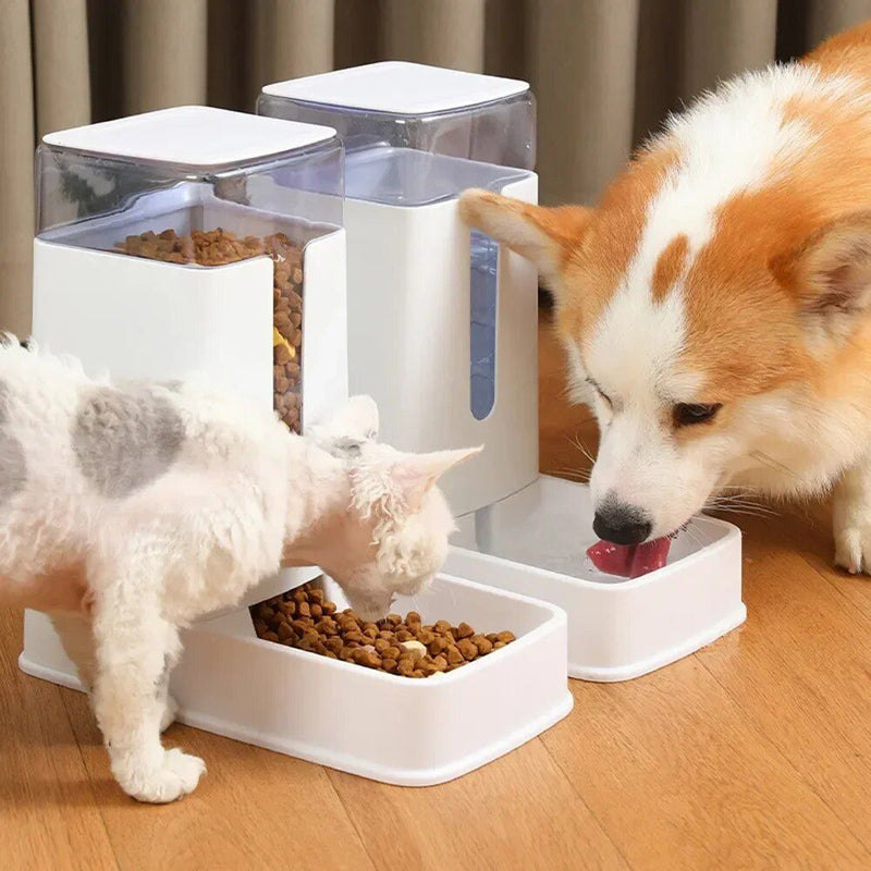 automatic pet feeder and water dispenser, view 8 - MRSLM