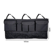 SUV seat back organizer, view 2 - MRSLM