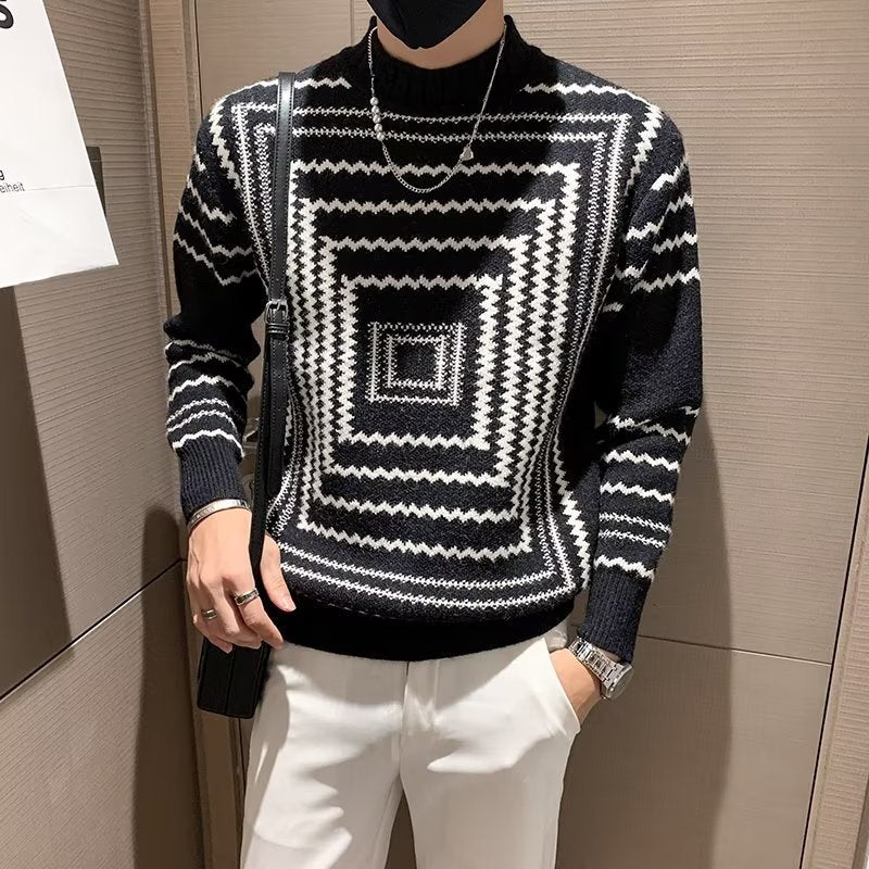 striped sweater, view 4 - MRSLM