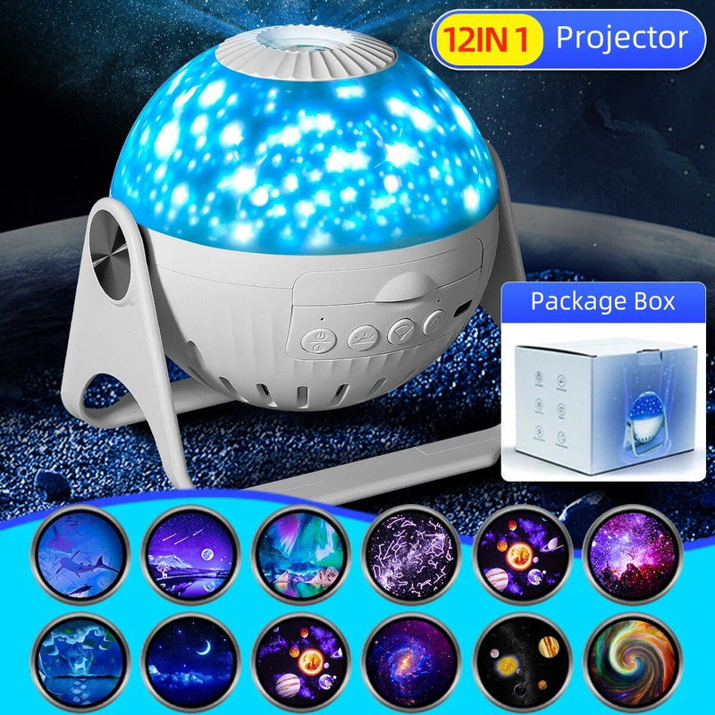 Galaxy & Aurora Star Projector