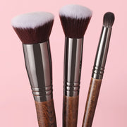 3-piece makeup brushes set, view 4 - MRSLM