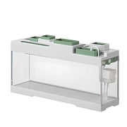 acrylic desktop aquarium with LED light, view 2 - MRSLM