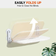 foldable cat window perch with steel frame, view 4 - MRSLM