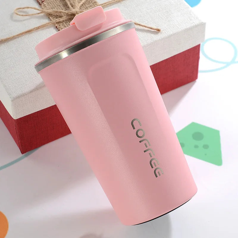 stainless steel thermos mug, view 4 - MRSLM