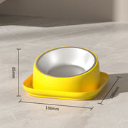 15-degree anti-spill pet food bowl, view 8 - MRSLM